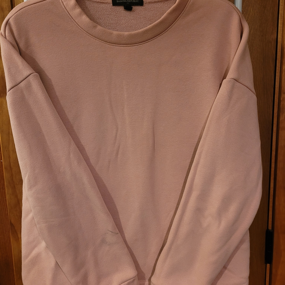 Banana Republic Pink Crew Neck Sweater